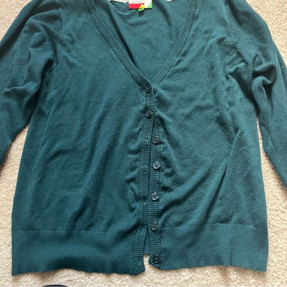 Modcloth x Fervour | Charter School Cardigan Sweater V-Neck Knit - Picture 4 of 5
